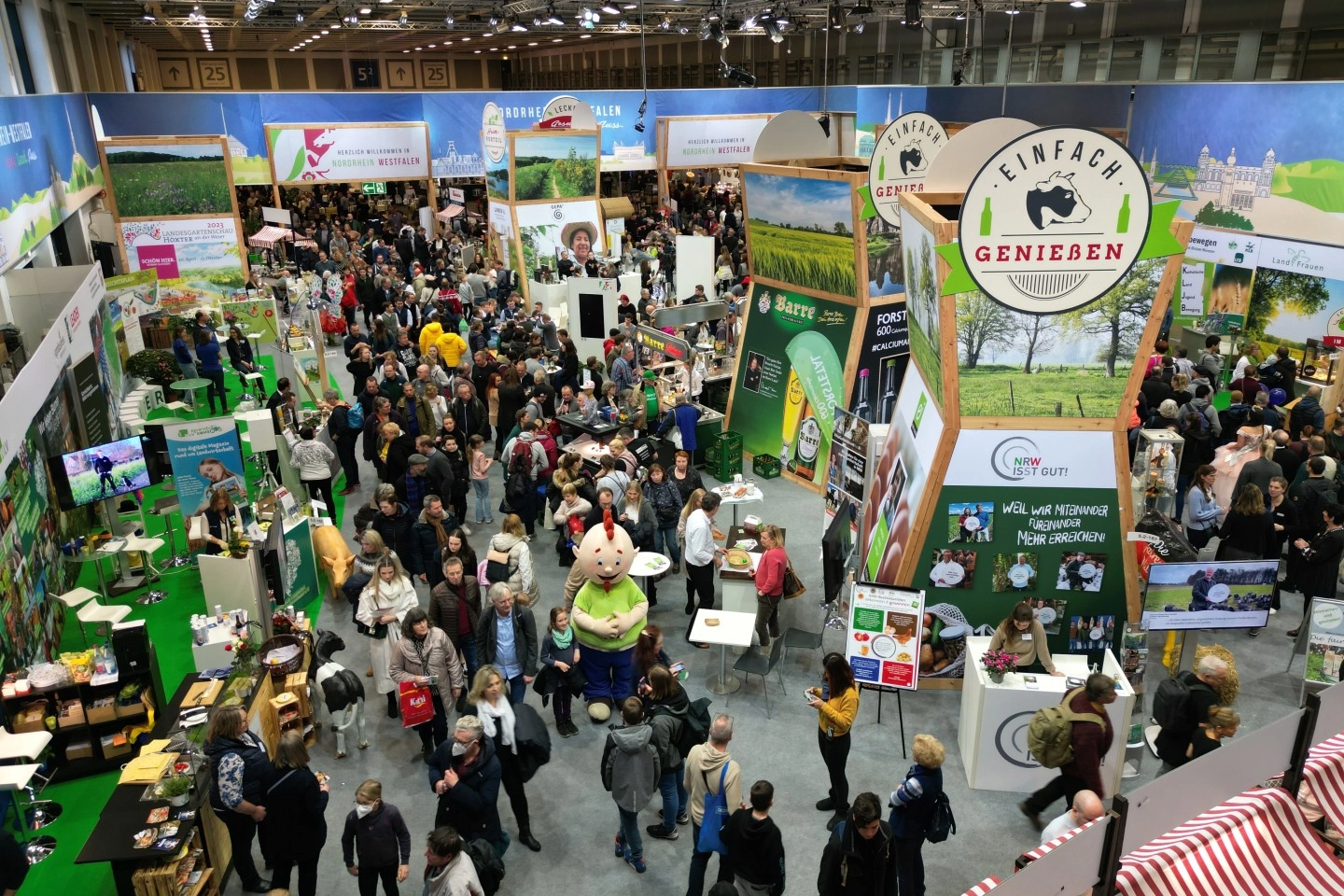 Projektbild_GrüneWoche_NRW_2 m&p: public relations NRW – Stadt.Land.Fluss.